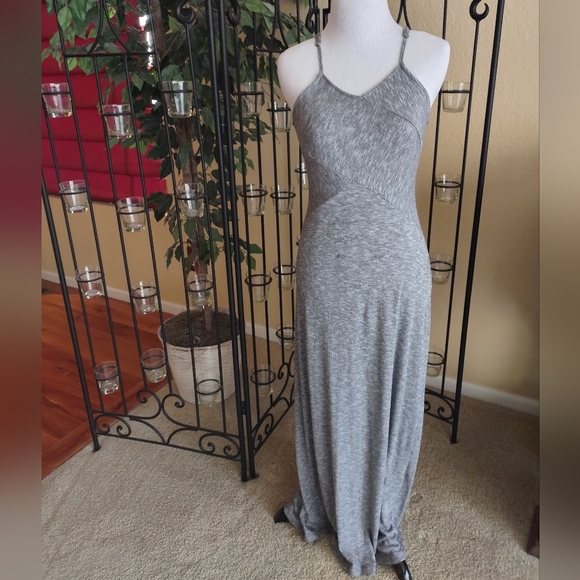 Mossimo Gray Sundress Maxi - Picture 2 of 7